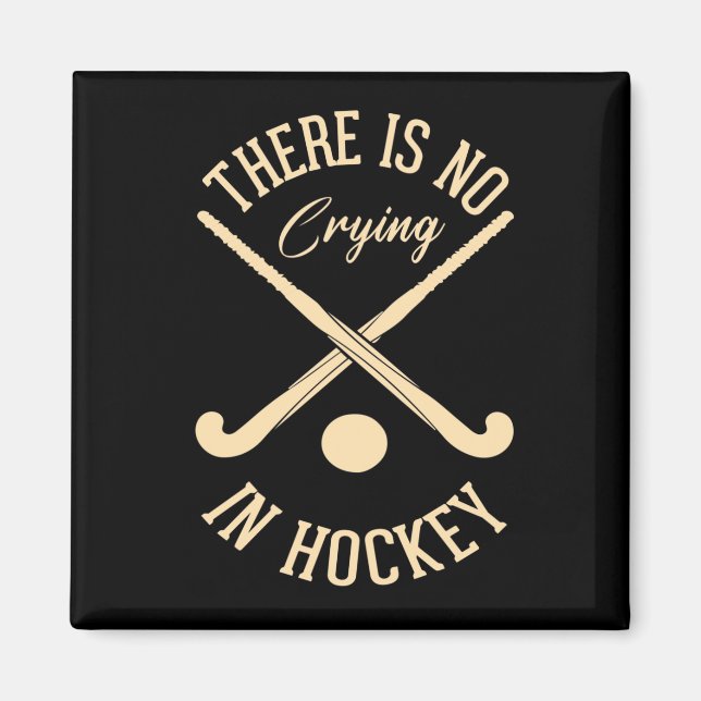 Det finns inget Gråtande i Hockey Magnet (Framsidan)