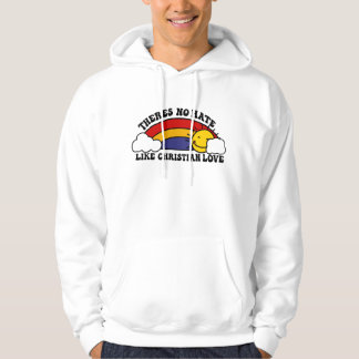 Det finns inget hat som Christian Rainbow Hoodie