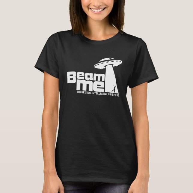 Det finns inget intelligent liv här. t shirt (Framsida)