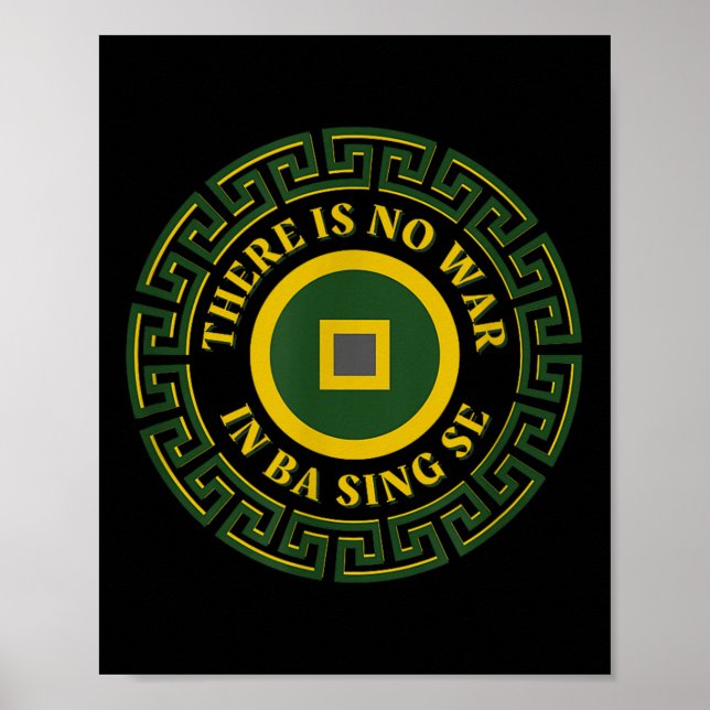 Det finns inget krig i Ba-Sjungan, men det asiatis Poster (Framsidan)