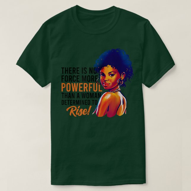 Det finns inget mer maktfullkomligt arbete för jäm t shirt (Design framsida)