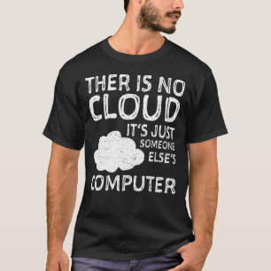 Det finns inget moln att det bara är nån annes d t shirt