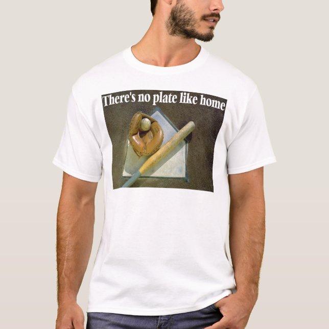 Det finns inget pläterar något liknandehemmet t-shirt (Framsida)