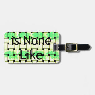 Det finns inget som du skriver ut bagagebricka