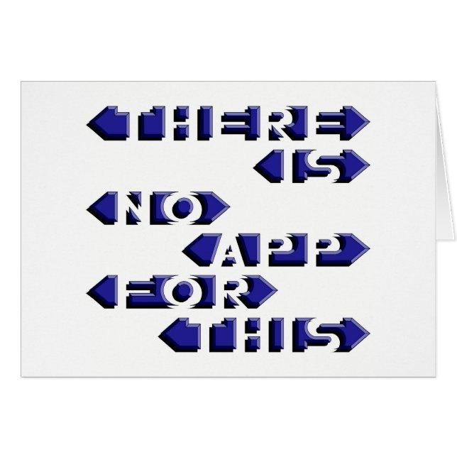 Det finns inte någon App för denna Hälsningskort (Framsidan Horizontal)