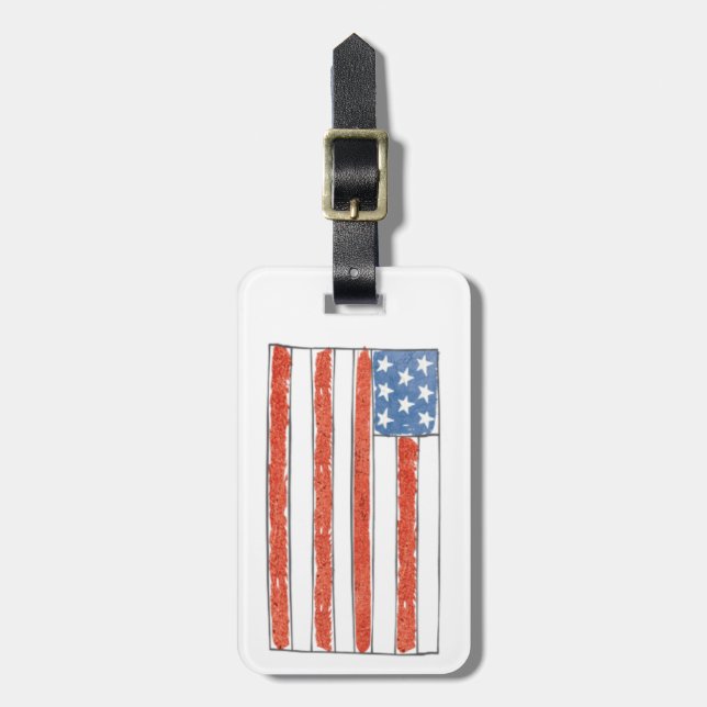 Det finns inte någon flagga för ställenågot bagagebricka (Vertikal Framsida)