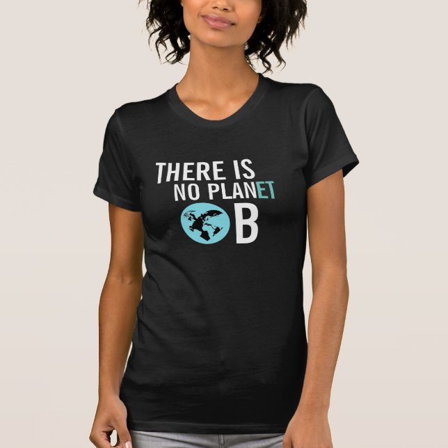 Det finns inte någon medvetenhetTShirt för planet Tee (Framsida)