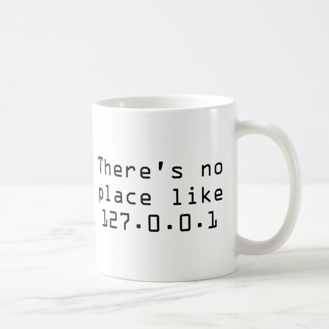 Det finns inte någon ställenågot liknande kaffemugg (Höger)