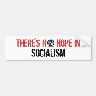 Det finns inte något hopp i Socialism Bildekal
