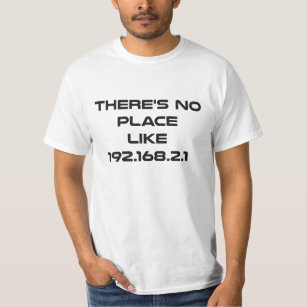 Det finns inte något IP address för ställenågot T-shirt
