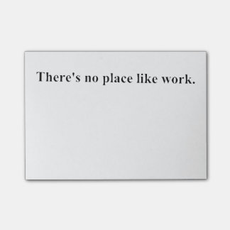 Det finns inte något ställenågot liknandearbete post-it block