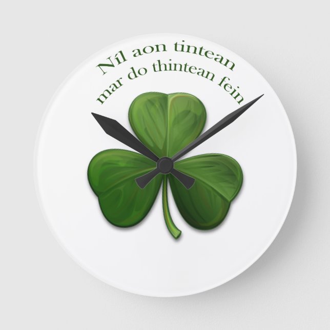 Det finns inte något ställenågot liknandehem rund klocka (Framsida)