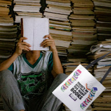 Det finns inte sånt som för många böcker