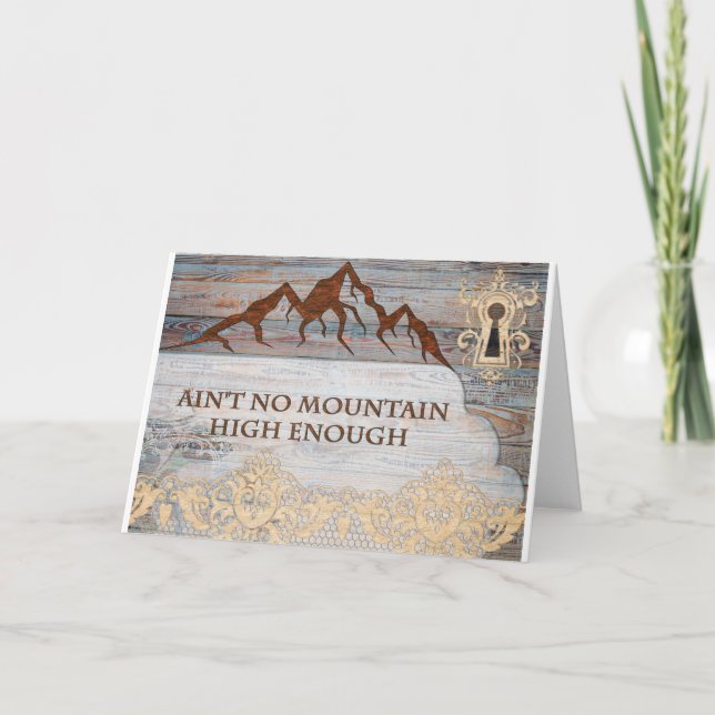 Det finns inte tillräckligt många berg kort (Framsida)