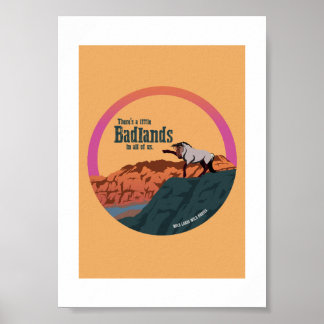 Det finns lite Badlands i oss alla - tryck