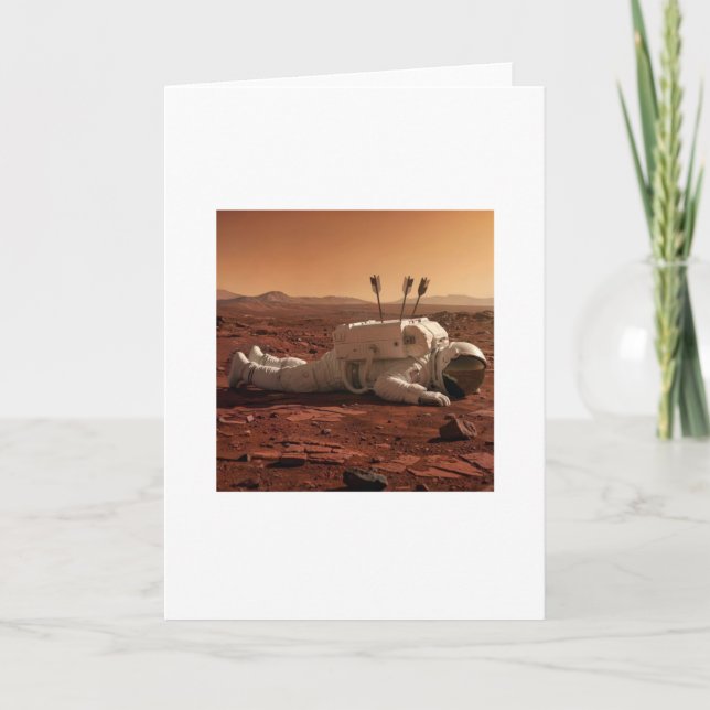 DET FINNS LIV PÅ MARS  KORT (Framsida)