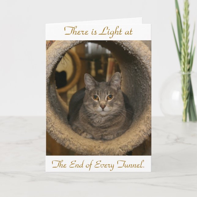 Det finns ljust på, avsluta av varje T… Kort (Framsida)