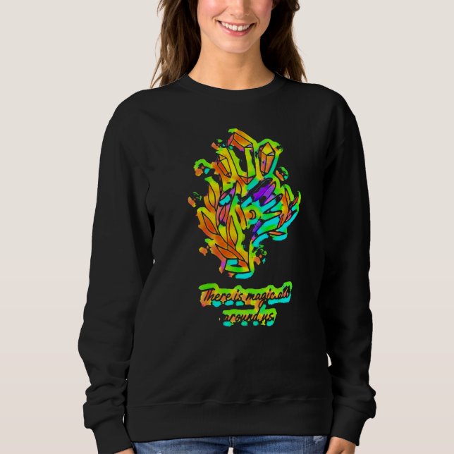 Det finns magi runt omkring oss t shirt (Framsida)