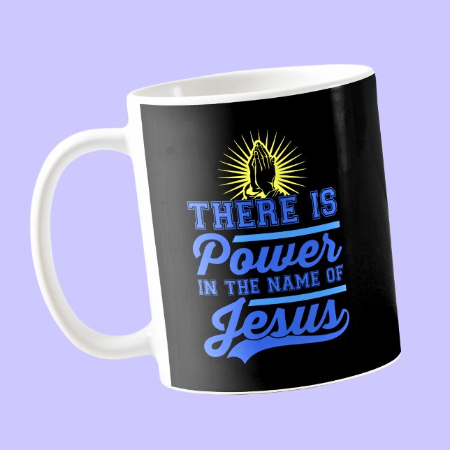 Det finns makt i Namn i Jesus Kaffemugg (Skapare uppladdad)