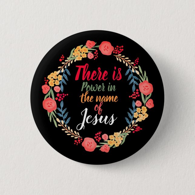Det finns makt i Namn i Jesus Knapp (Framsida)