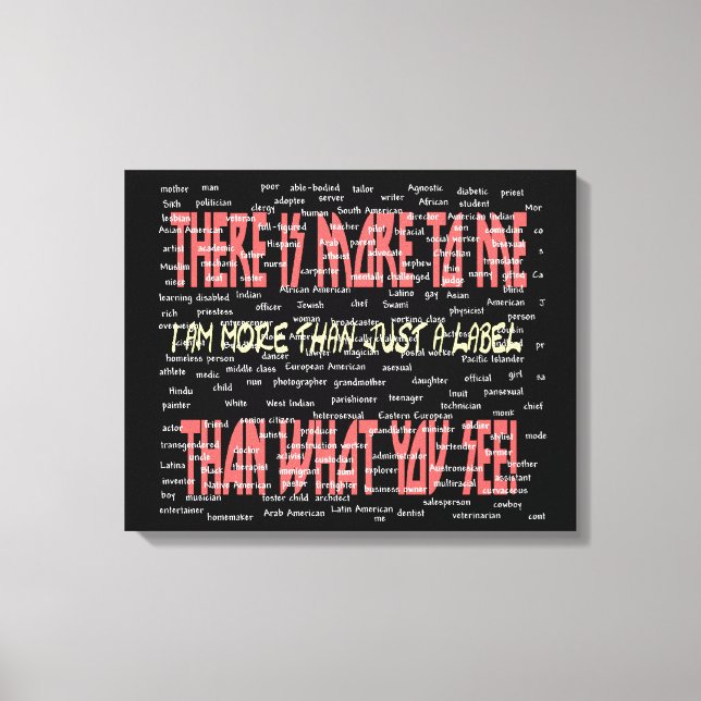 Det finns mer för mig Wrapped Canvas (Framsida)