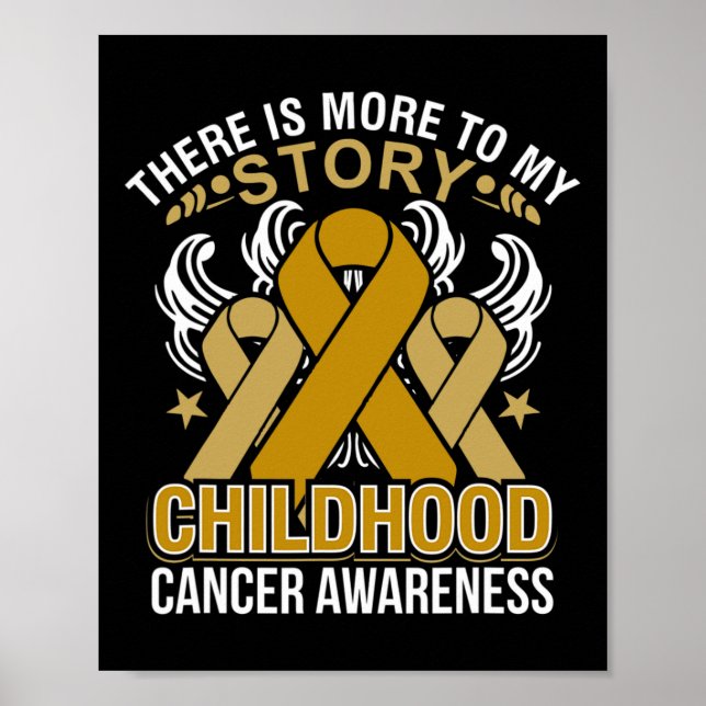 Det finns mer i min gamla barncancervårdsbelöning poster (Framsidan)