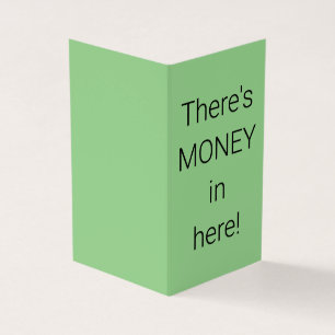"Det finns MONEY här inne"-kort Kort