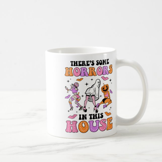 Det finns några fasor här i huset.. kaffemugg (Höger)
