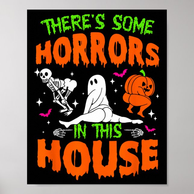 Det finns några fasor här i huset.. poster (Framsidan)