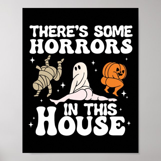 Det finns några fasor här i parlamentet Ghost Pump Poster (Framsidan)