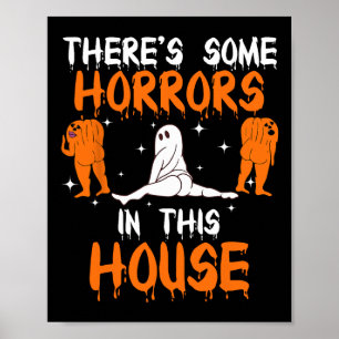 Det finns några fasor här i parlamentet Ghost Pump Poster