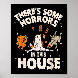 Det finns några fasor här i parlamentet Ghost Pump Poster