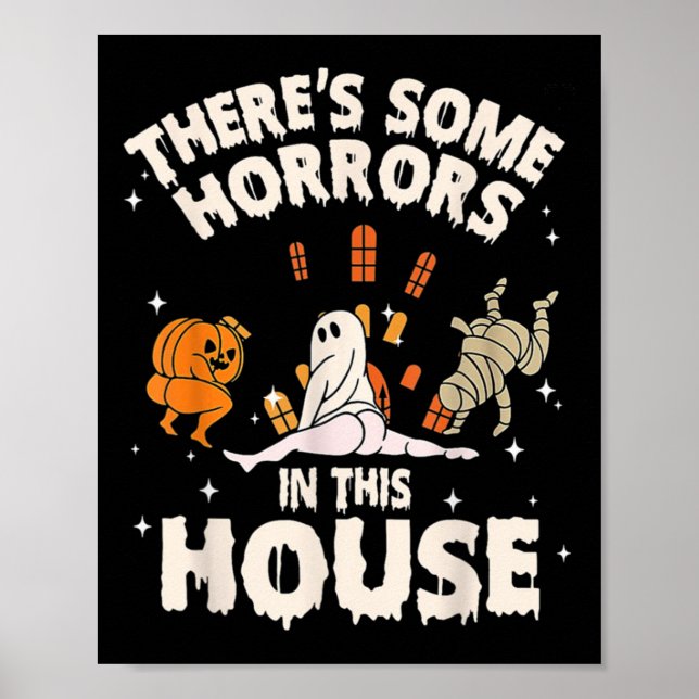 Det finns några fasor här i parlamentet Ghost Pump Poster (Framsidan)