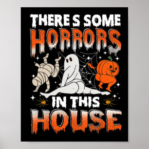 Det finns några fasor här i parlamentet Ghost Pump Poster