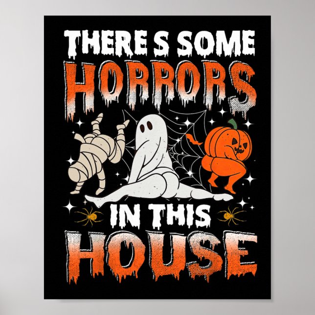 Det finns några fasor här i parlamentet Ghost Pump Poster (Framsidan)