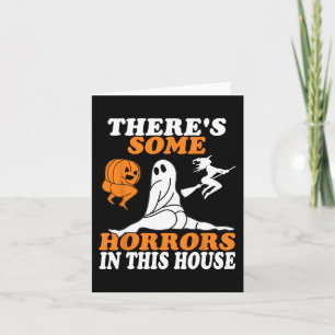 Det finns några fasor här i parlamentet Halloween Kort