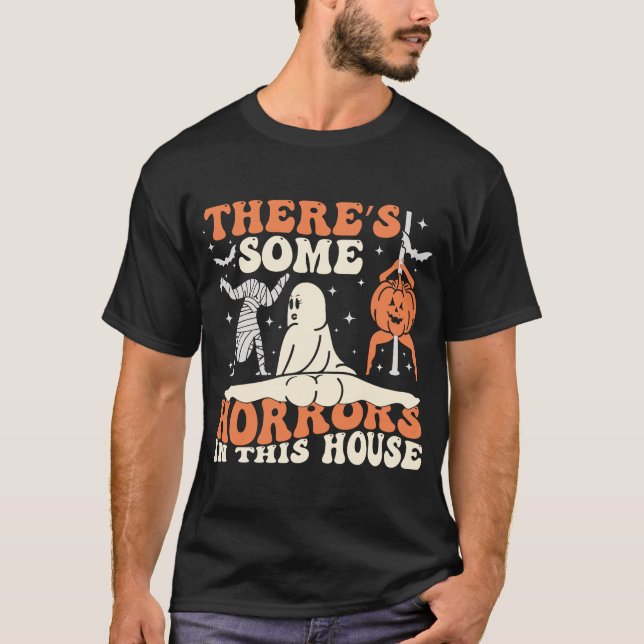 Det finns några fasor här i parlamentet t shirt (Framsida)
