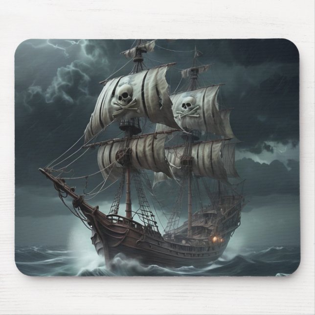 Det finns Pirater! Musmatta (Framsidan)