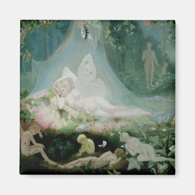 Det finns Sleeps Titania Magnet (Framsidan)