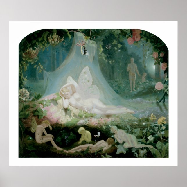 Det finns Sleeps Titania Poster (Framsidan)