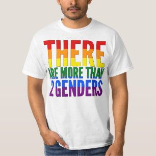 Det finns T-tröja för mer än två gender T Shirt