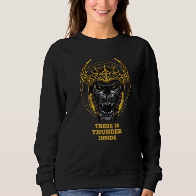 Det finns Thunder Inside Viking Northman Warrior S T Shirt (Framsida)