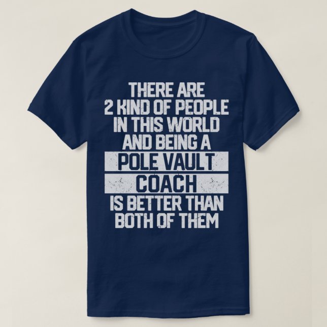 Det finns två sorters vault-vaulting t shirt (Design framsida)