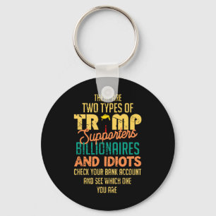 Det finns två typer av Trump-supportrar miljarder Nyckelring