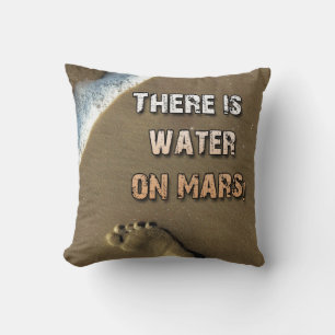Det finns Vatten på Mars Pillow! Kudde