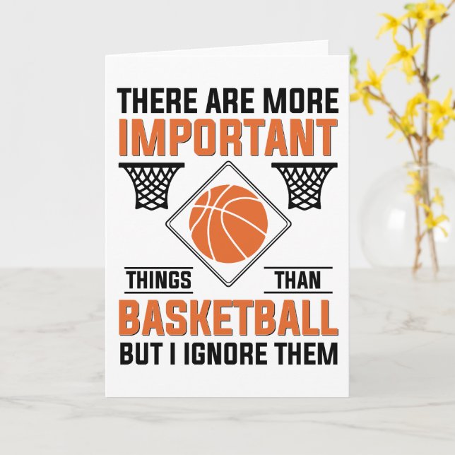 det finns viktigare saker än basketboll kort (Gul blomma)