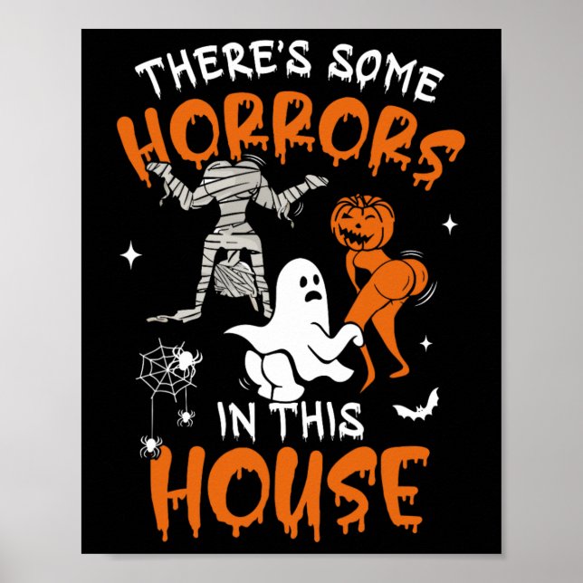 Det finns vissa fasor här i parlamentet Ghost Pump Poster (Framsidan)