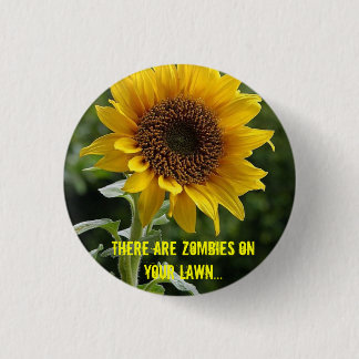 Det finns Zombies. - Runda Knapp