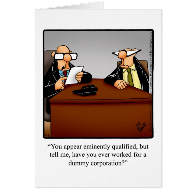 Det finstilta nationella Chef-kortet "Spectickles" Hälsningskort (Framsidan)