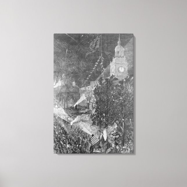 Det fjärde året i århundradet canvastryck (Framsida)